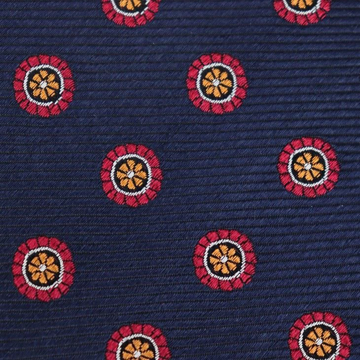 Blue Geometric Tie