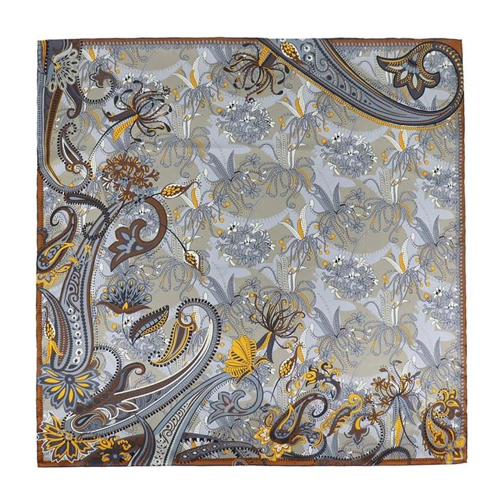 Yellow Print Scarf