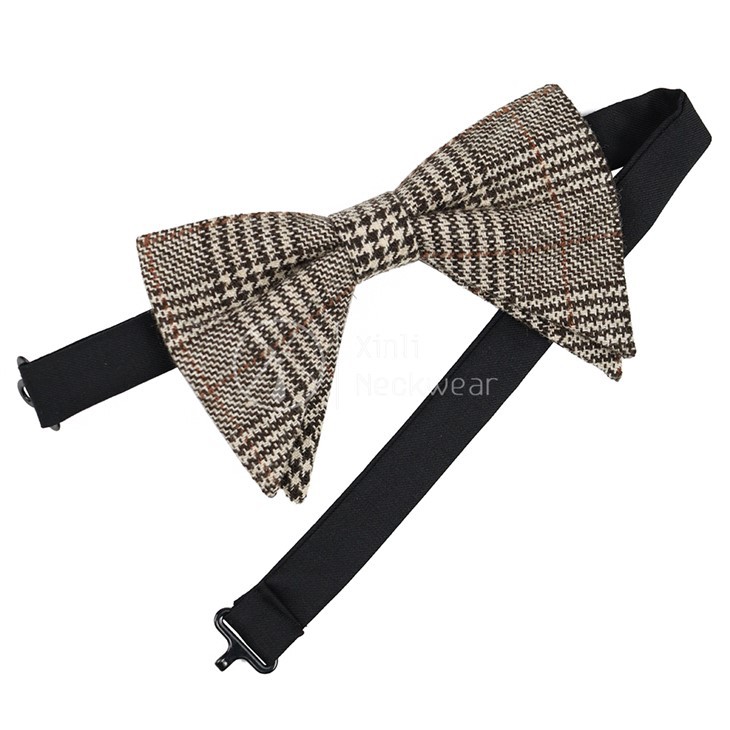 Glen Plaid Bow Tie
