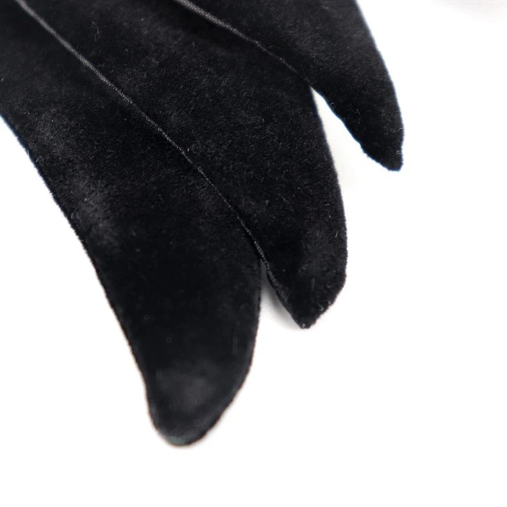 Dark Blue Velvet Bow Tie